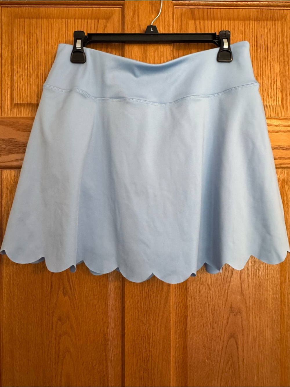 Aéropostale Sport Blue Scalloped Tennis Skort Large Athletic Pickleball